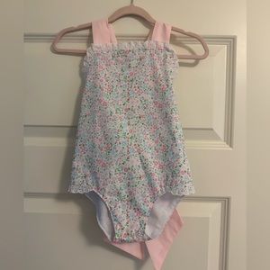 The Beaufort Bonnet Company floral sunsuit 18/24m